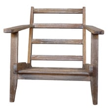 Shan Oak Wood Armchair